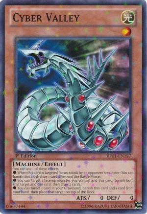Cyber Valley (Starfoil) (BP01-EN197) - Battle Pack: Epic Dawn Unlimited-1