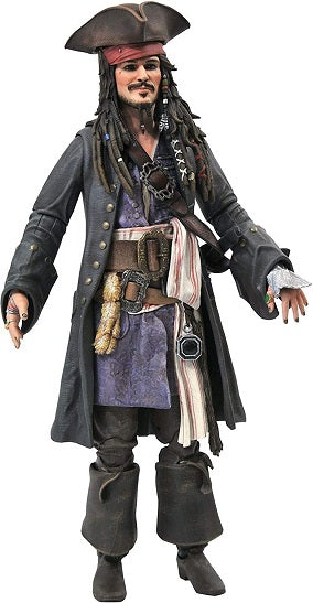 Pirates of the Caribbean: Dead Men Tell No Tales – Captain Jack Sparrow 7" Action Figure (UPC: 699788824610)