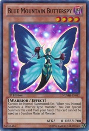 Blue Mountain Butterspy (NUMH-EN012) - Number Hunters 1st Edition-1