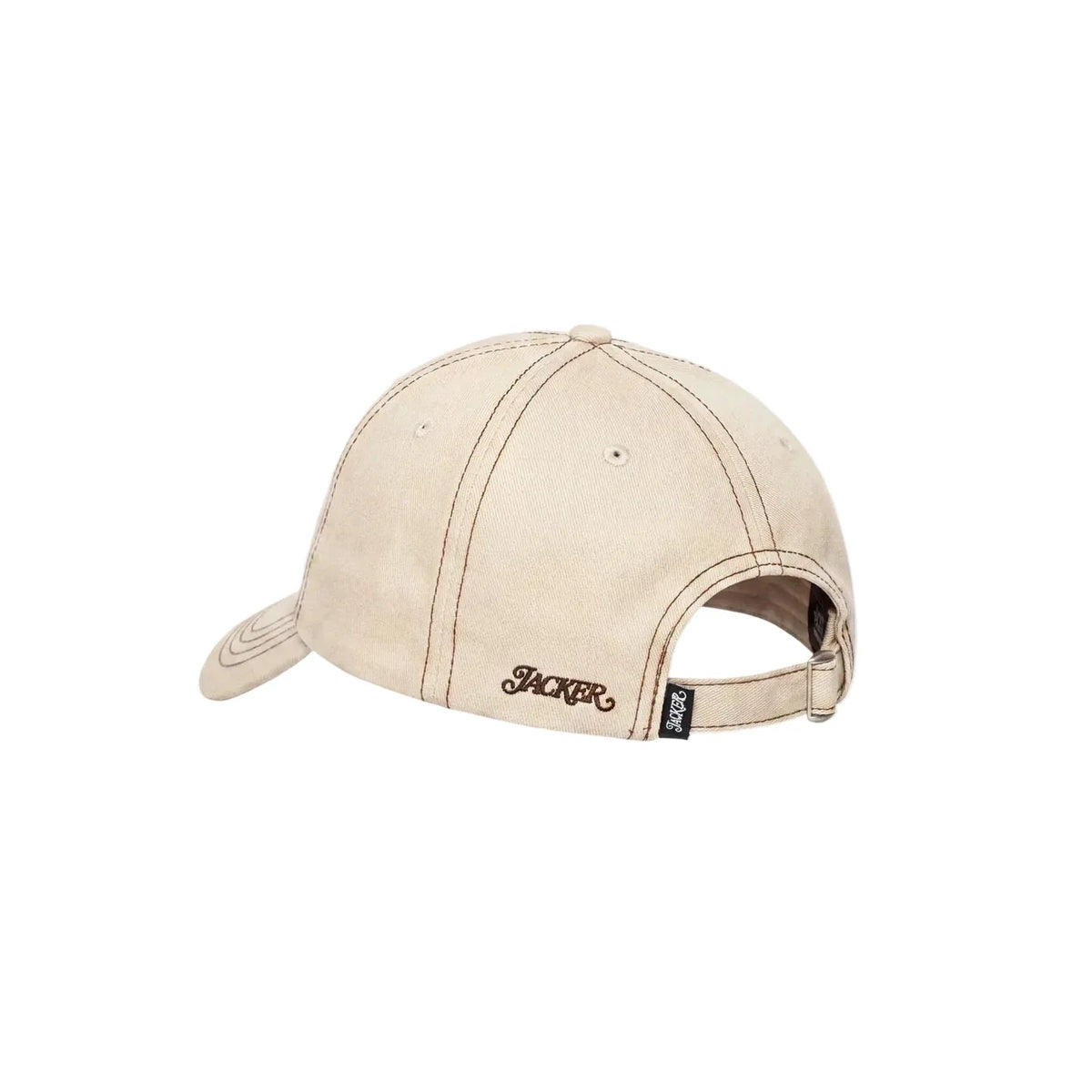 Jacker 'Classic' Strapback Cap - Beige-3