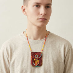Burgundy Medicine Bag-2