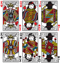 Thrasher Playing Cards - Black/Red-2