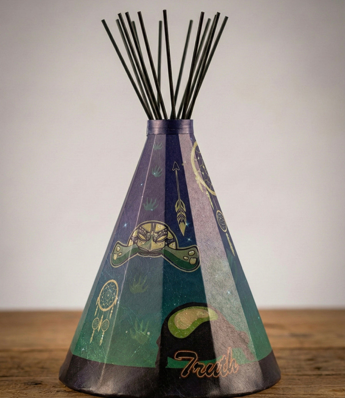 Teepee Table Lamp Turtle-2