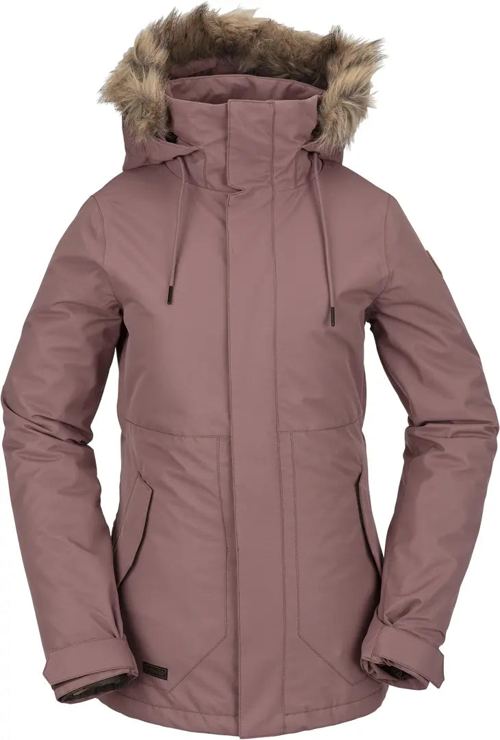 Volcom 'Fawn' Insulated Jacket - Rose (Women's)-1