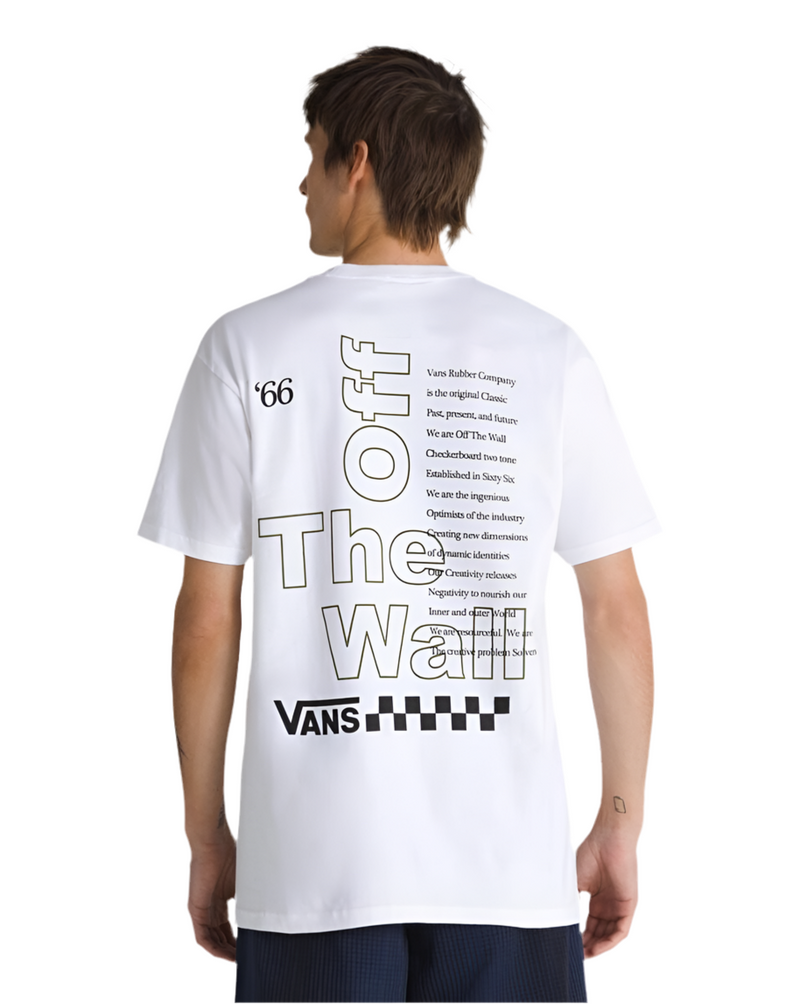 Vans 'Posted' Tee - White-2