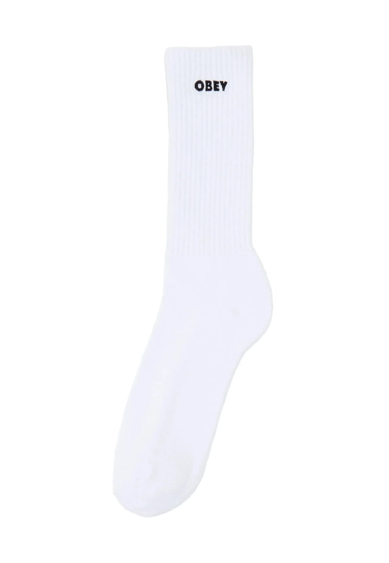 Obey 'Bold' Socks - White-2