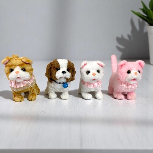 Small Interactive Electric Walking Pet Plush Toy-1