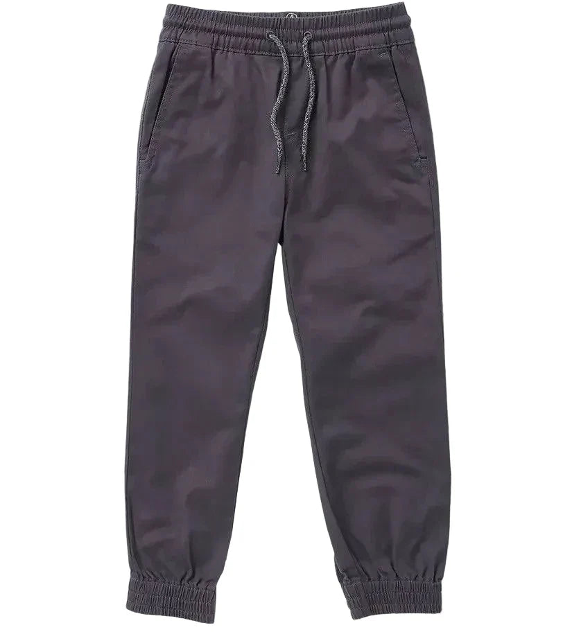 Volcom 'Frickin' Jogger Pants - Charcoal (KIDS)-1