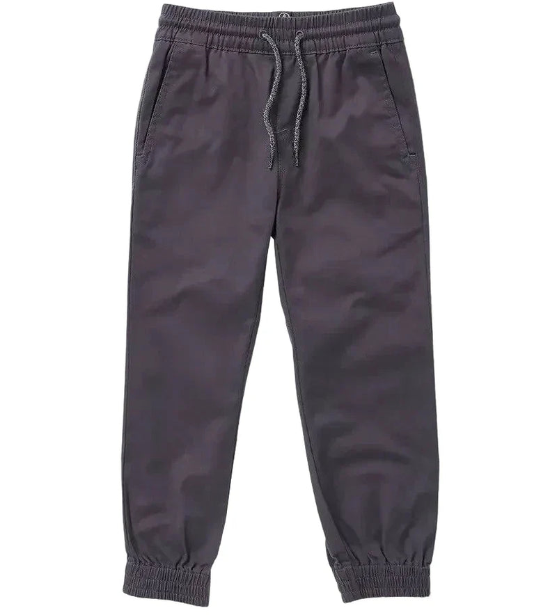 Volcom 'Frickin' Jogger Pants - Charcoal (KIDS)-1