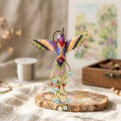 Green Beaded Humming Bird-2
