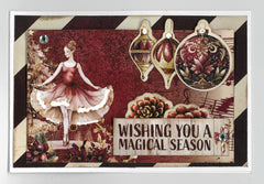 3Quarter Designs Sugarplum Wreath  6x4 Card Pack-11