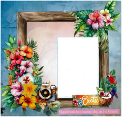 3Quarter Designs Tropic Excursion 12x12 Design Paper & Diecuts Set-12