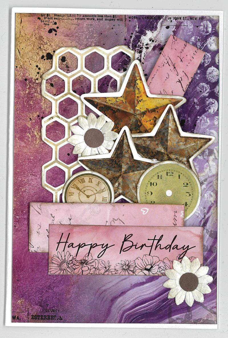 3Quarter Designs Oh Texture 6x4 Card Pack-10