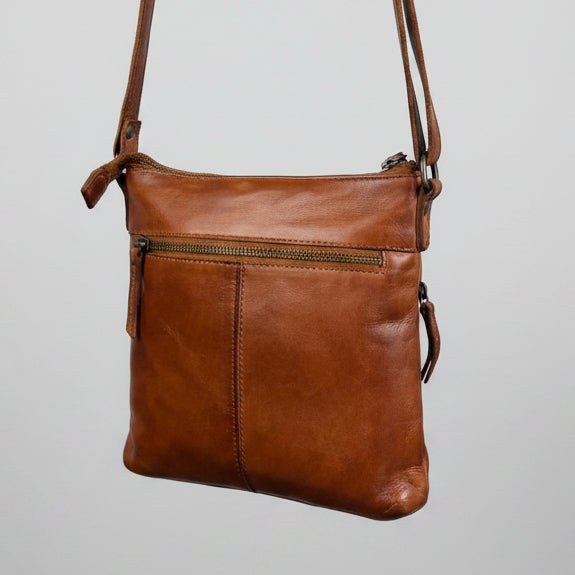 MET Women’s Genuine Leather Crossbody Bag. High-Quality Flower Embossed Floral Purse-5