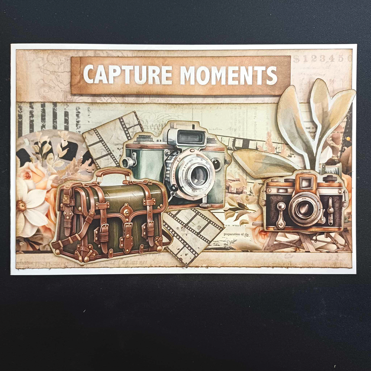 Lot de 3/4 de cartes "Instants Capturés" de 6x4 de 3Quarter Designs-12