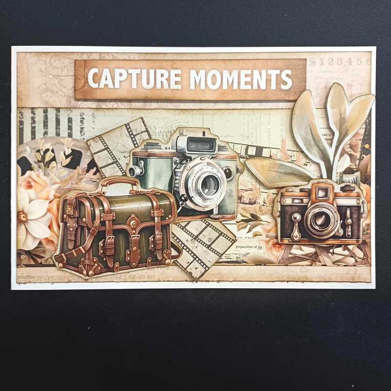 Lot de 3/4 de cartes "Instants Capturés" de 6x4 de 3Quarter Designs-12