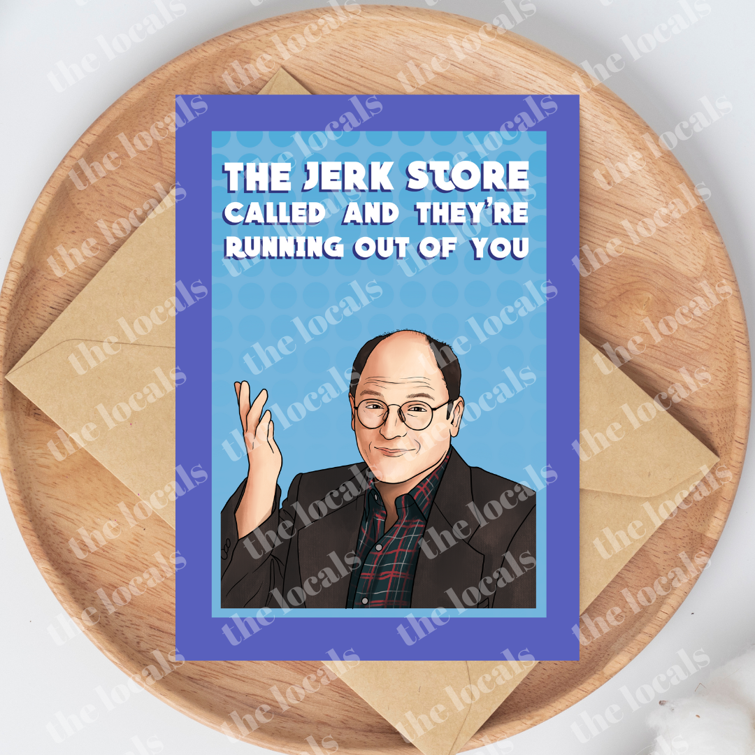 The Jerk Store Greeting Card-1