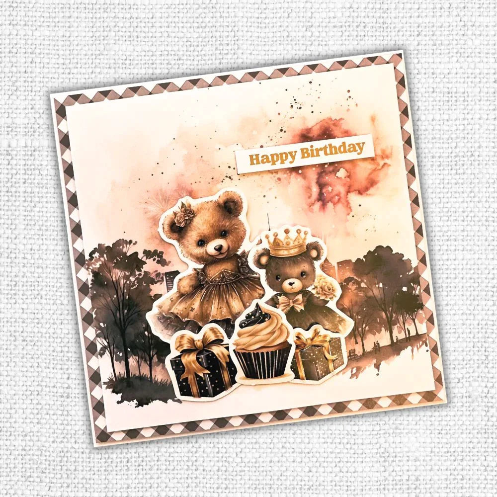Teddy Celebrates Embossed Die Cuts 31383-7