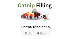 100% Silvervine/Catnip Filled Fish Cuddle Toy-20
