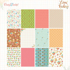 CrafTreat Paper Pad - Live Today 6"x8"-3
