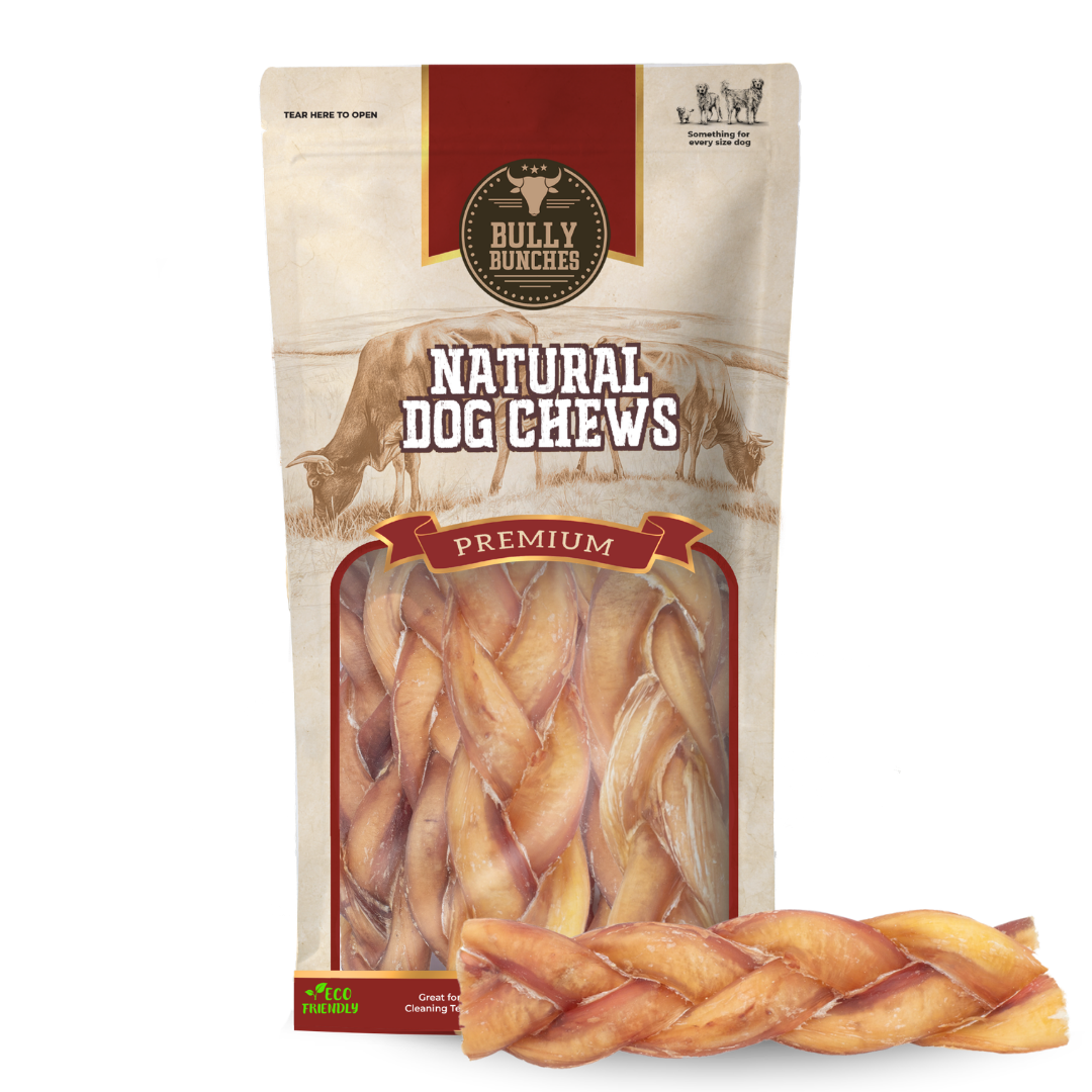 6 Inch Jumbo Braided Bully Stick-1