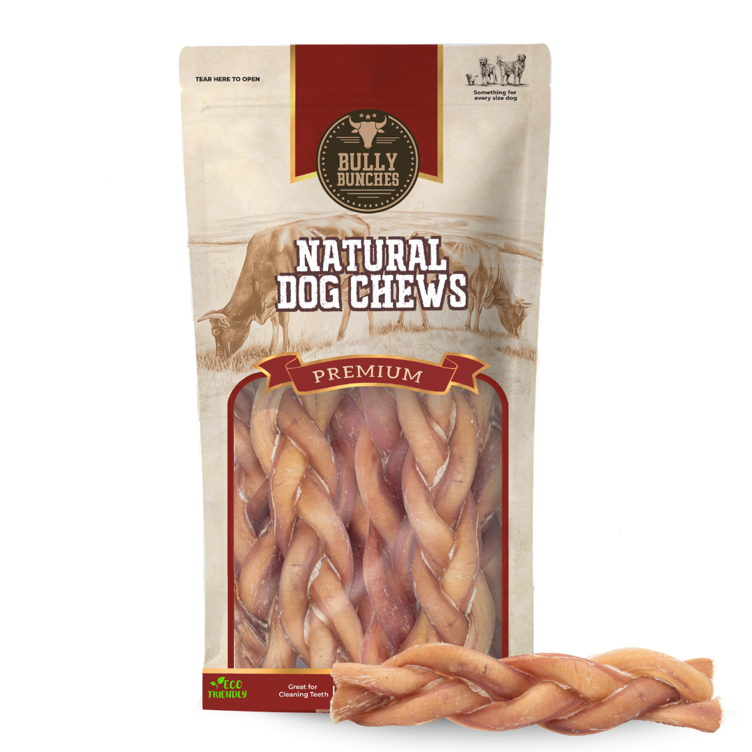 6 Inch Standard Braided Bully Stick-1