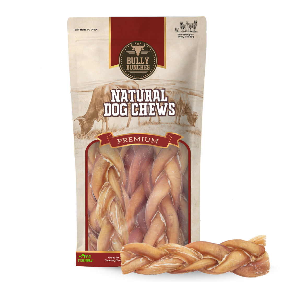 6 Inch Thick Braided Bully Stick-1
