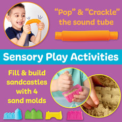 Faber-Castell / Creativity for Kids - Sensory Bin Beach Activity Bin - Ages 3+-7