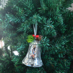 Fashionable Retro Christmas Bell Ornament-9