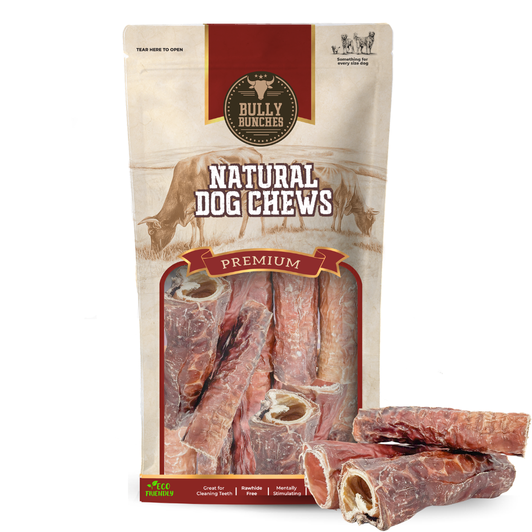 6 Inch Trachea Wrapped in Jerky-1