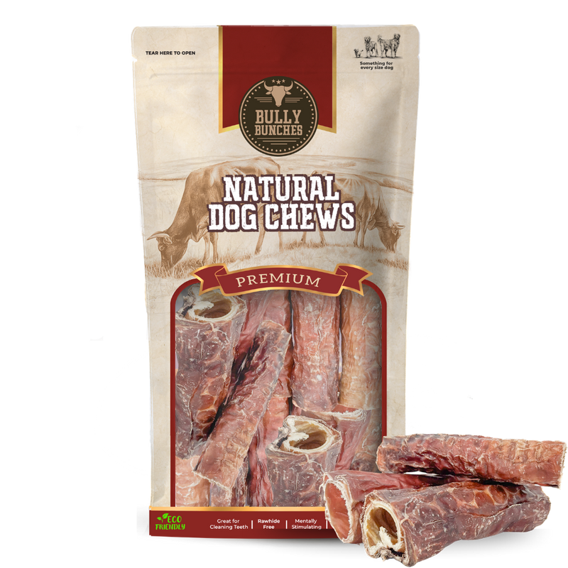 6 Inch Trachea Wrapped in Jerky-1