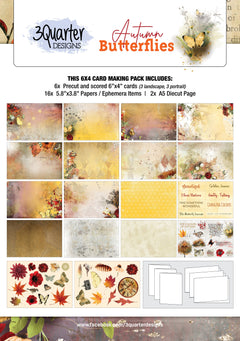 3Quarter Designs - Card Collection - Autumn Butterfly-1