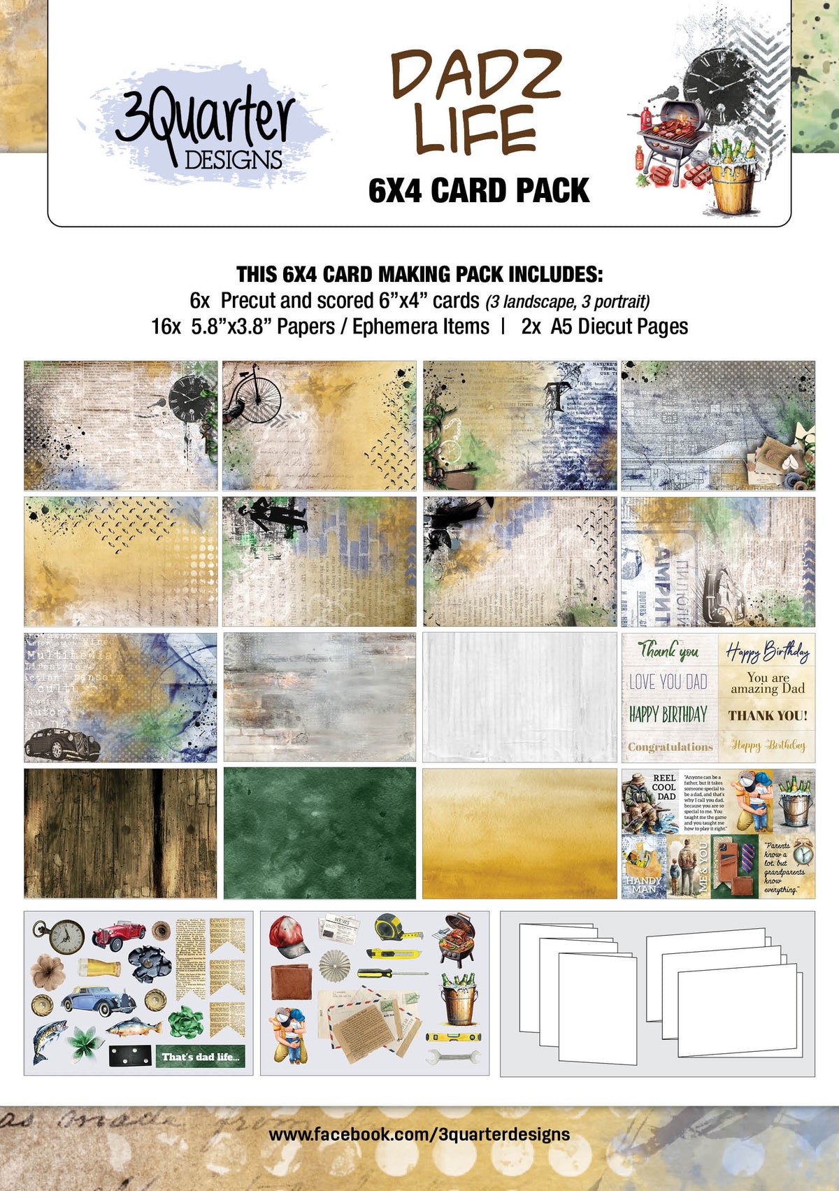 Dadz Life 6x4 Card Pack-1
