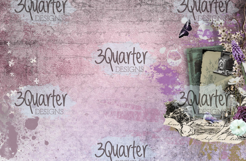 3Quarter Designs - Enchanted Amethyst - Card Kit-4