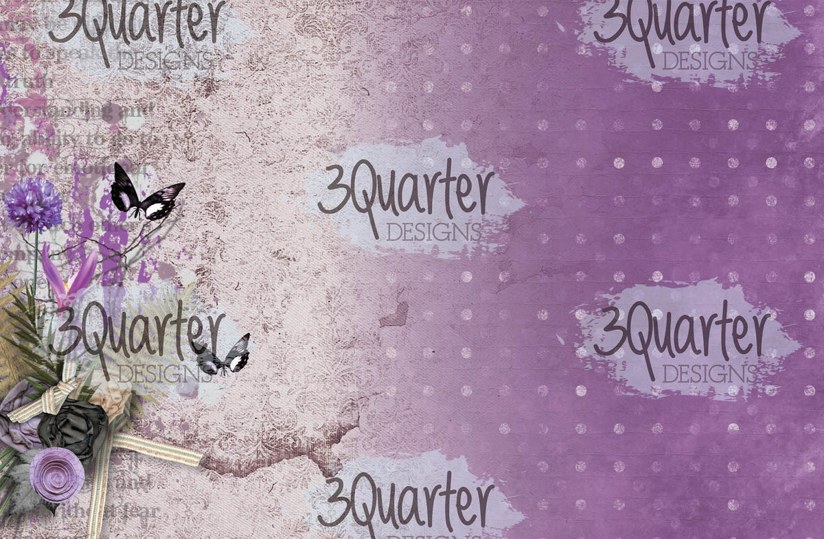 3Quarter Designs - Enchanted Amethyst - Card Kit-5
