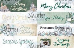 Fairytale Christmas 6x4 card pack-16