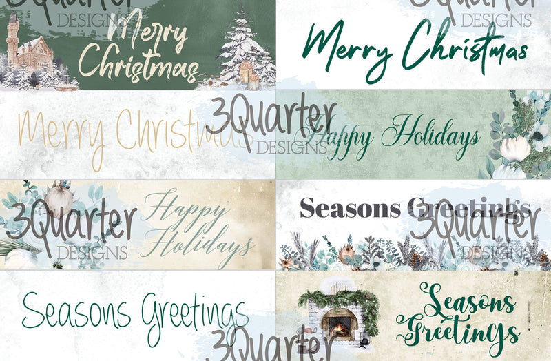 Fairytale Christmas 6x4 card pack-16