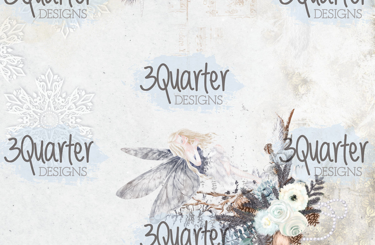Fairytale Christmas 6x4 card pack-9