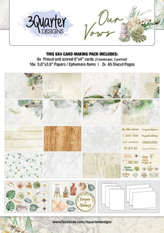 3Quarter Designs - Card Collection - Our Vows-1