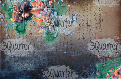 Paquete de tarjetas 6x4 Poseidon's Kingdom de 3Quarter Designs-4