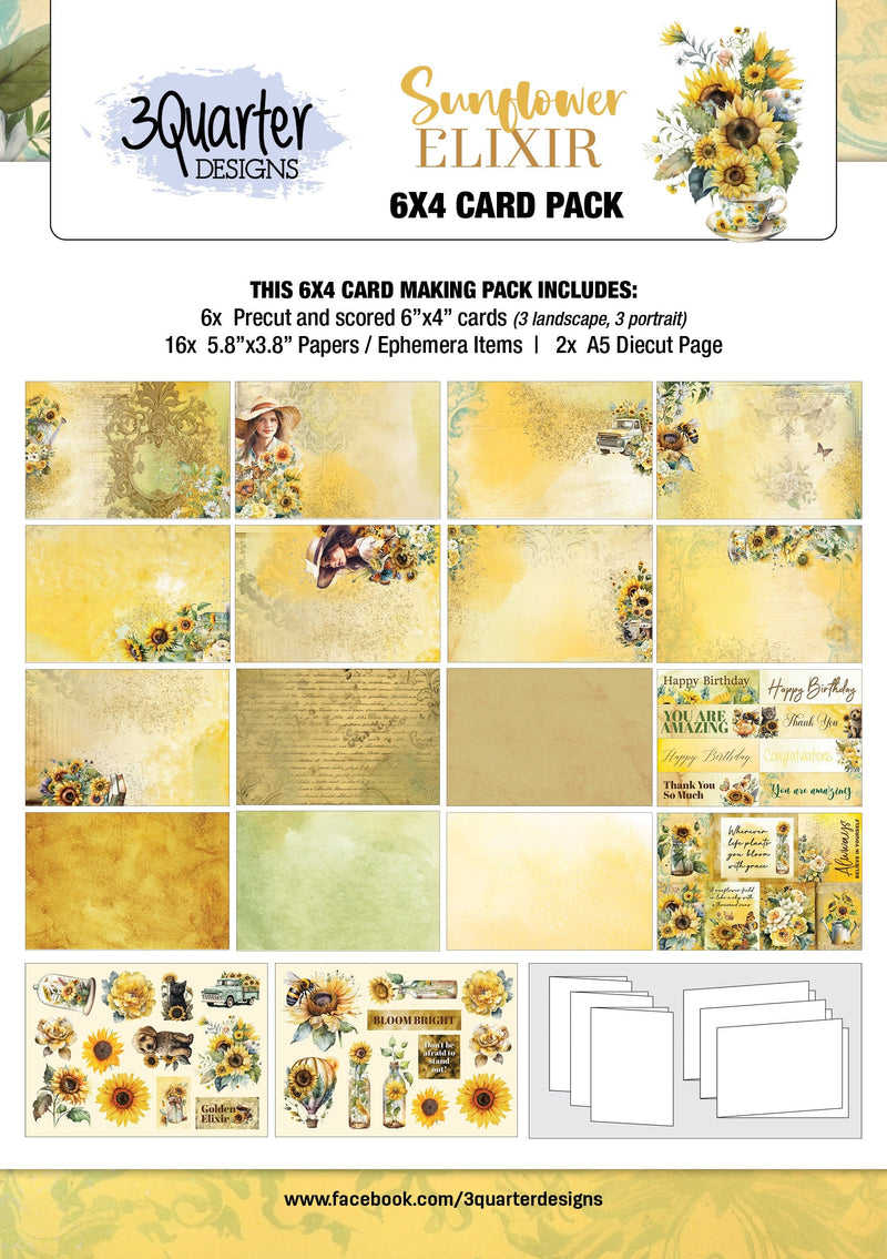 Pack de cartes Élixir de Tournesol 6x4-1