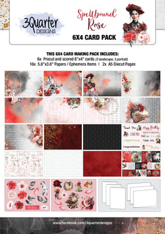 Spellbound Rose 6x4 Card Pack-1