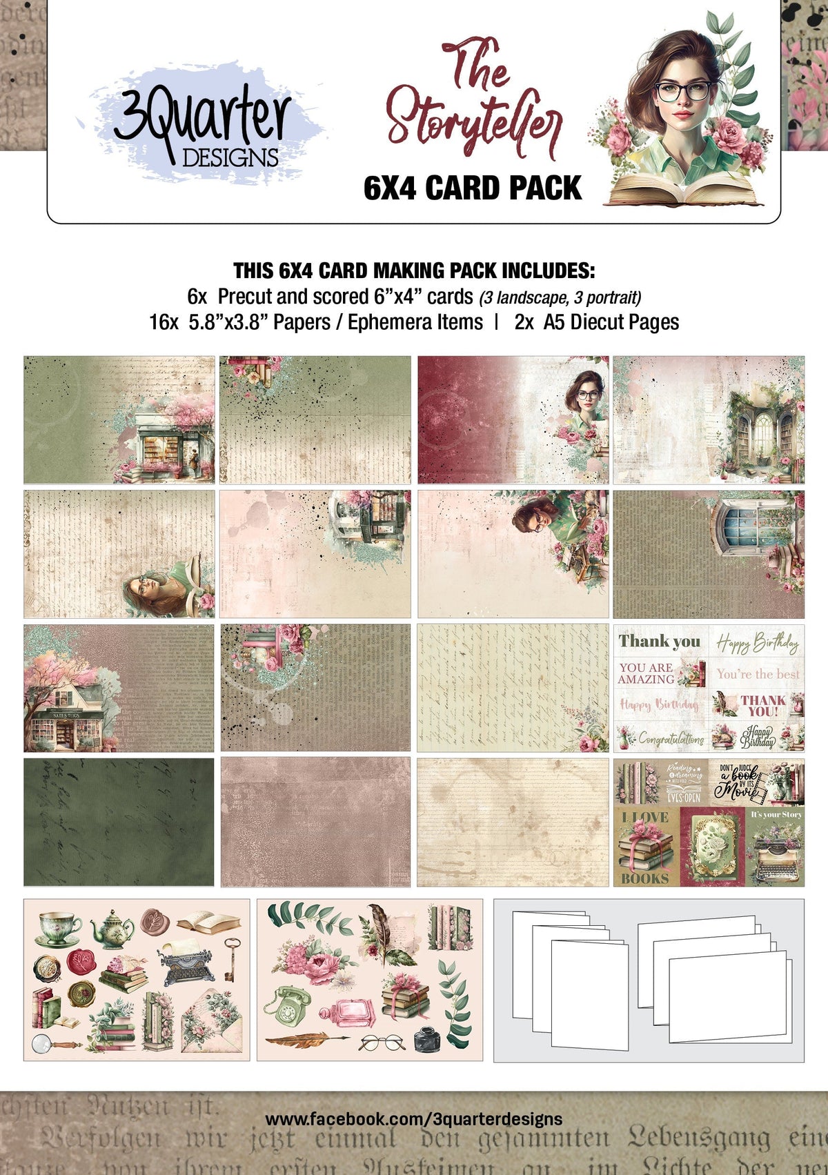 The Storyteller 6x4 Card Pack-1