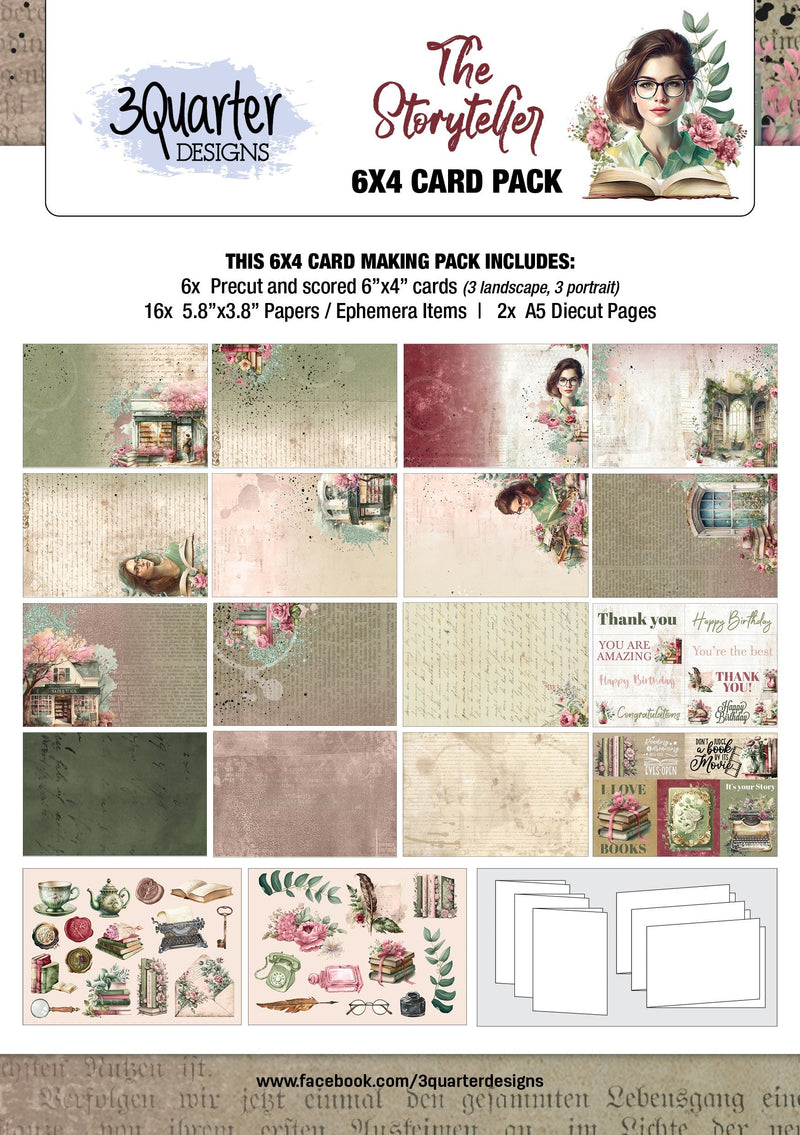 The Storyteller 6x4 Card Pack-1
