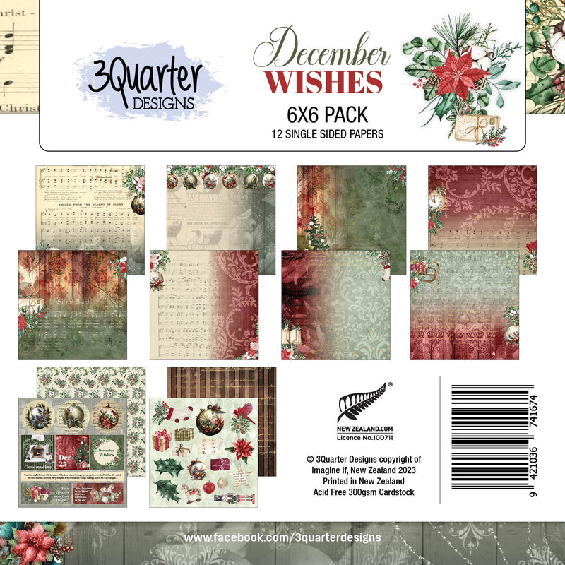 December Wishes 6x6 Pack-1