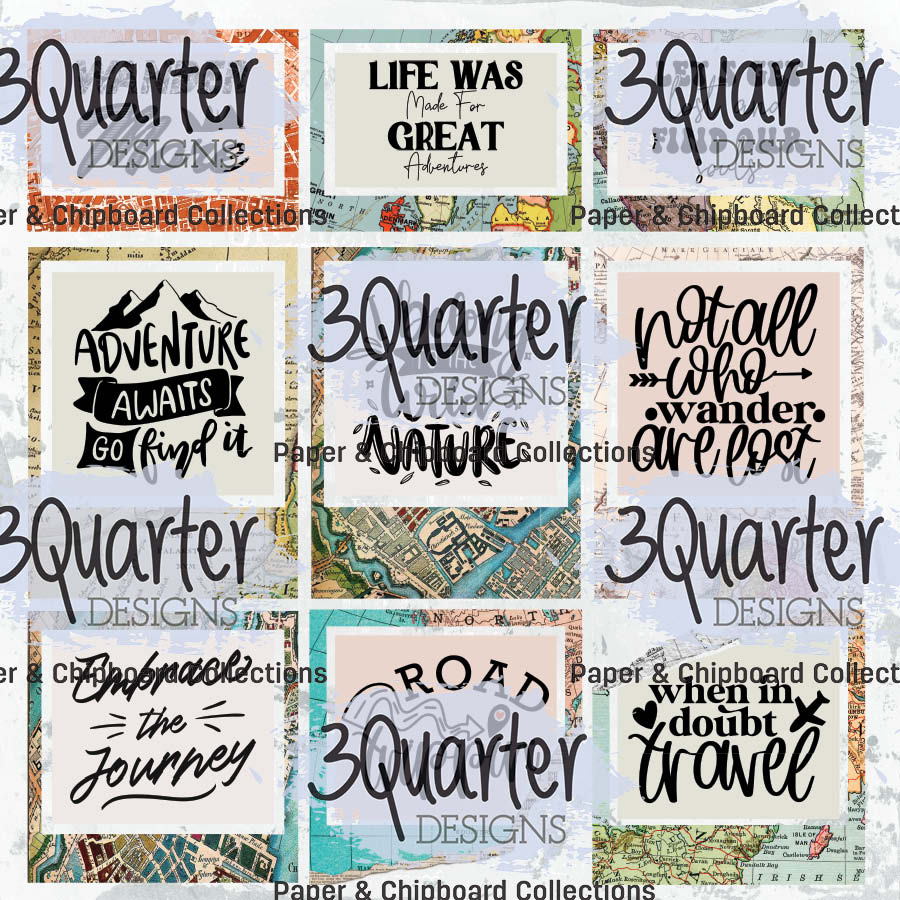 Incredible Journeys 6x6 Pack-10