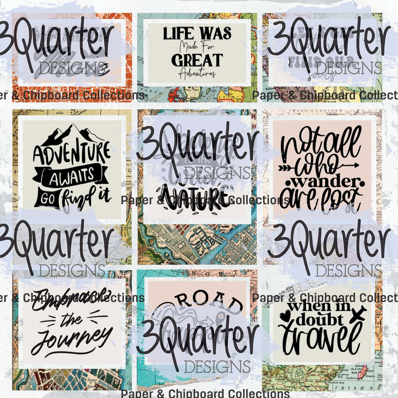Incredible Journeys 6x6 Pack-10