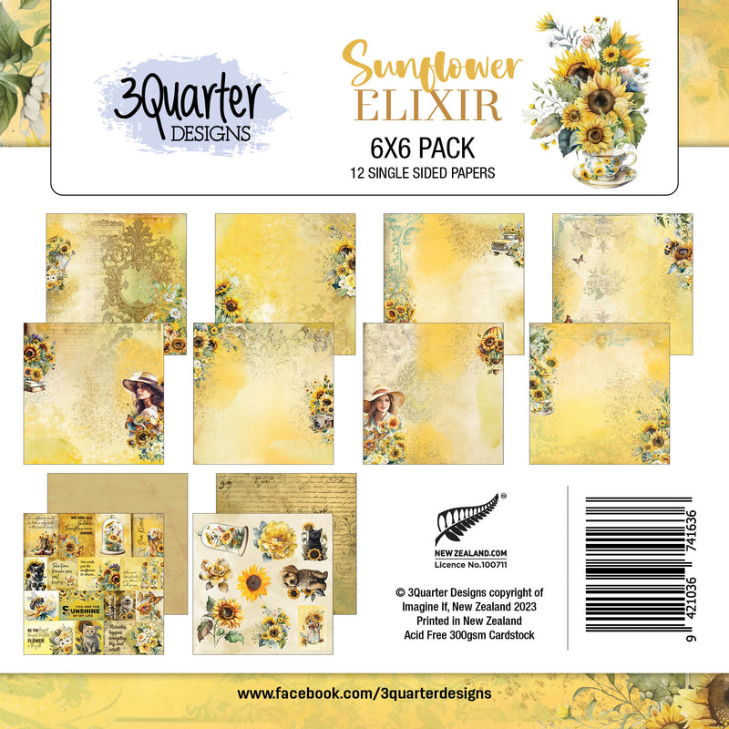 Sunflower Elixir 6x6 pack-1