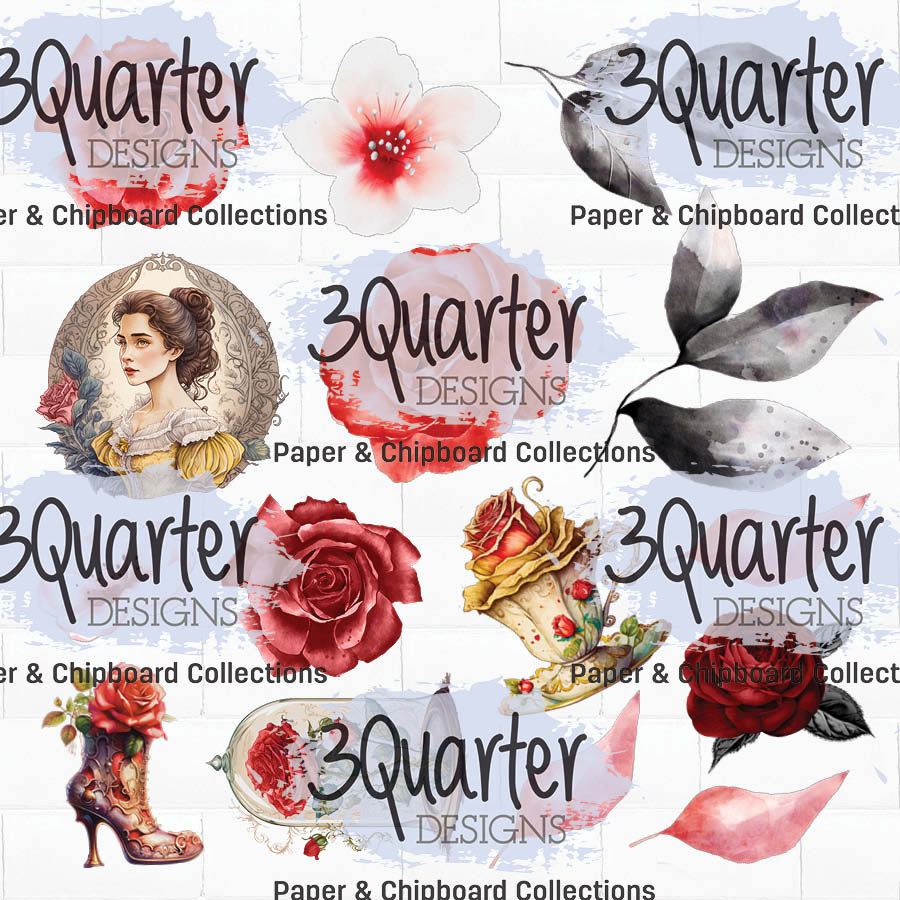 Spellbound Rose 6x6 Pack-13
