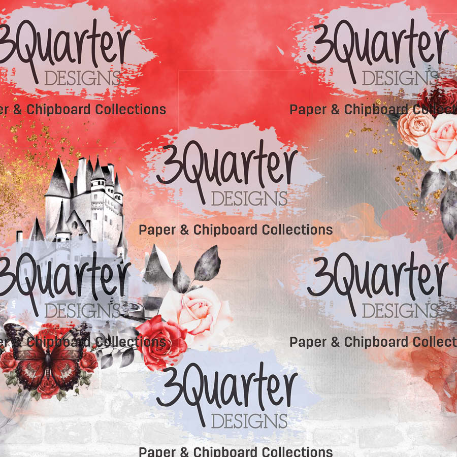 Spellbound Rose 6x6 Pack-3